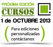 Pr&oacute;xima edici&oacute;n cursos