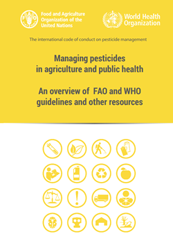 Recursos de FAO y OMS para la gestión de plaguicidas