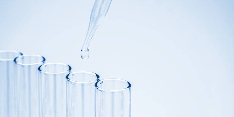 muestras de agua