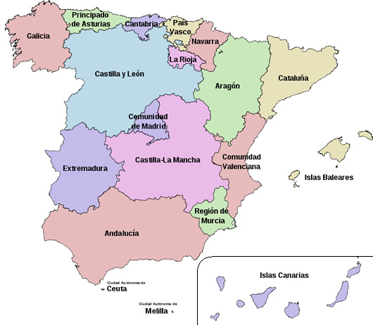 Comunidades Autónomas