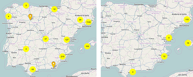 mapa mosquito tigre