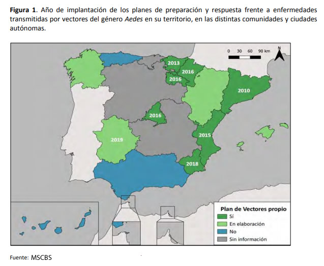 Mosquitos Aedes en España